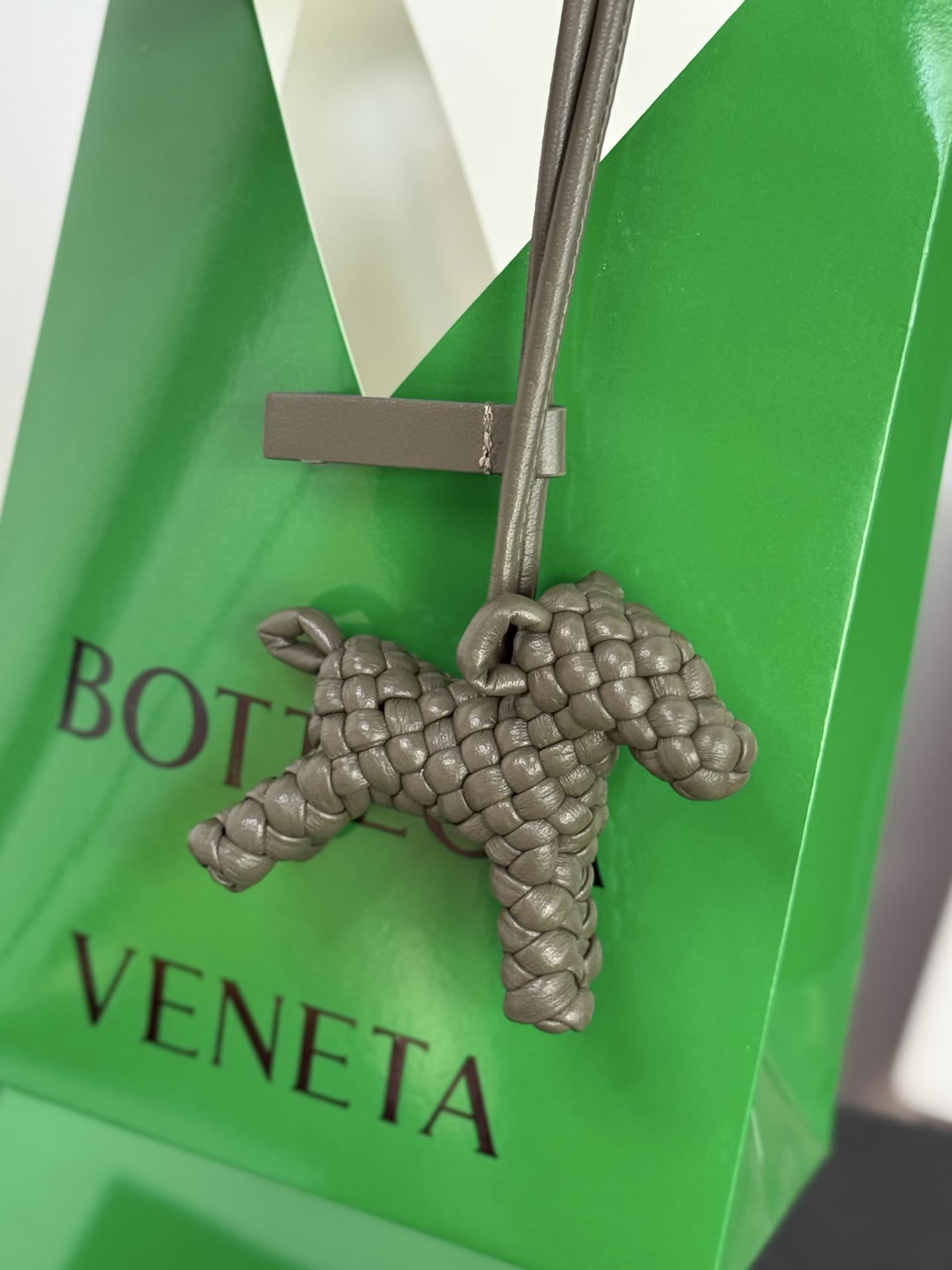 Bottega Veneta Wooly Dog Charm
